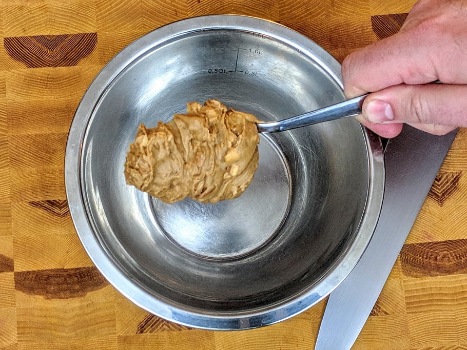 Crunchy peanut butter for the pad thai sauce