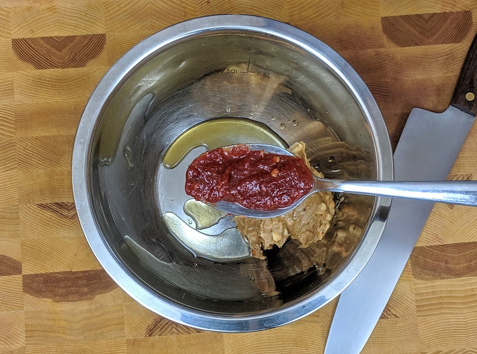 Sambal chili sauce for heat