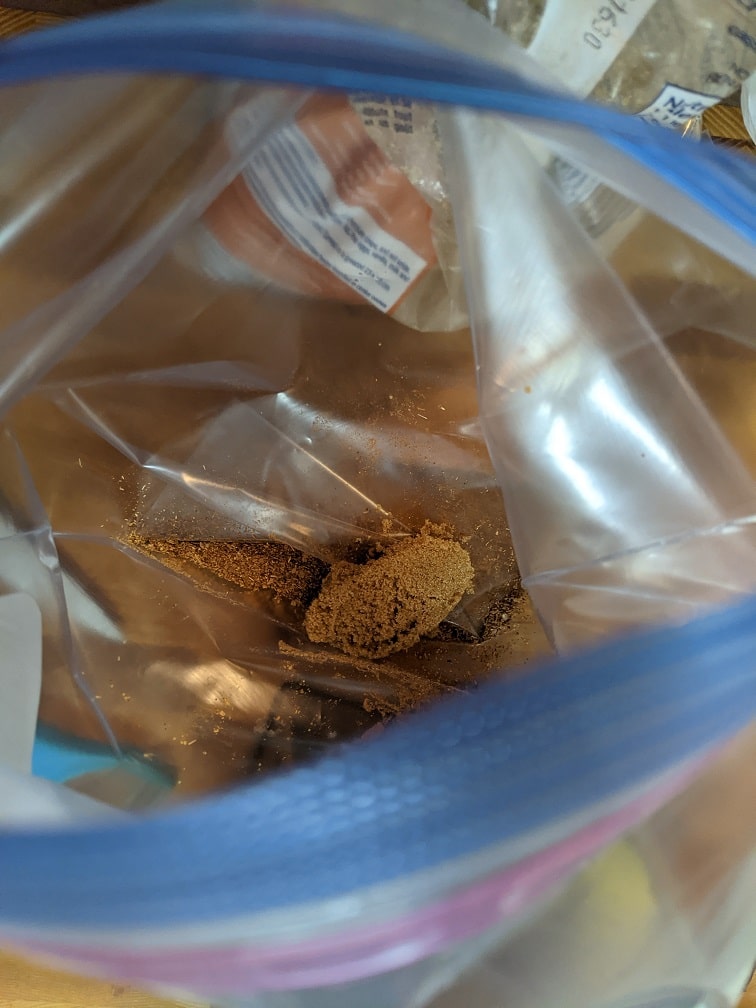 Marinade ingredients combined in a bowl