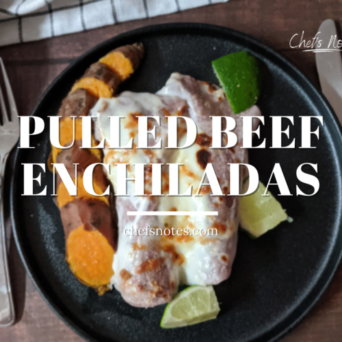 Pulled Beef Enchiladas