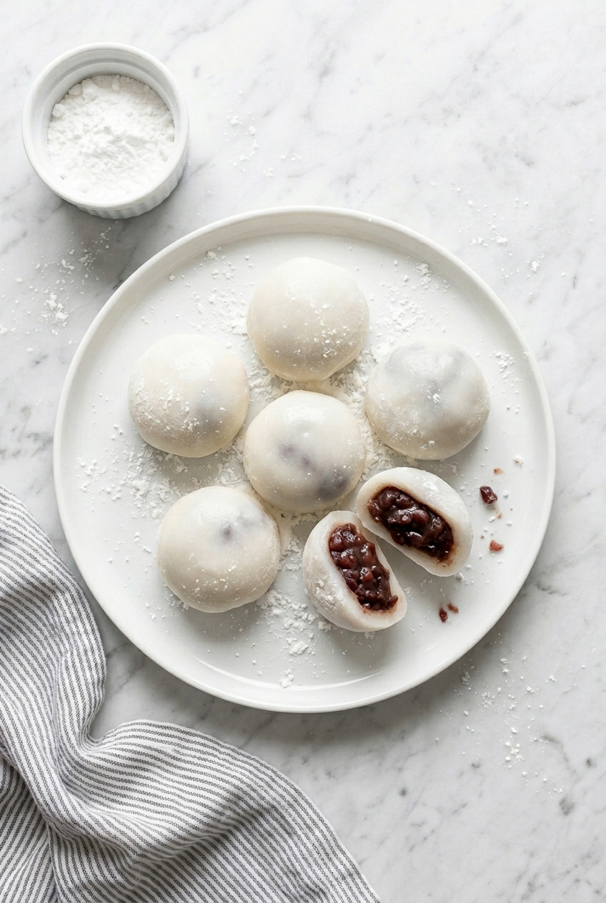 daifuku in a Dutch oven