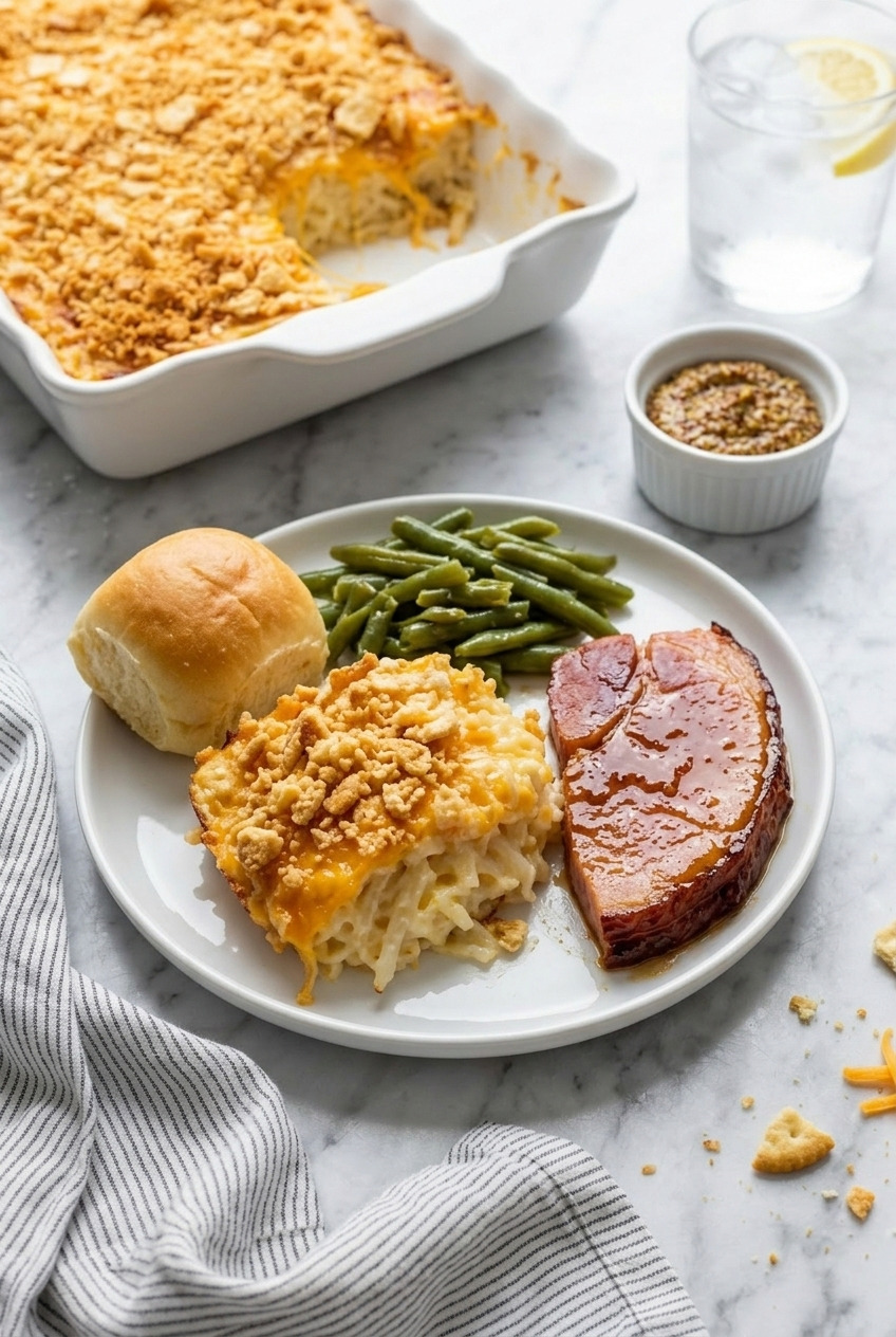 cheesy hash brown casserole complete meal