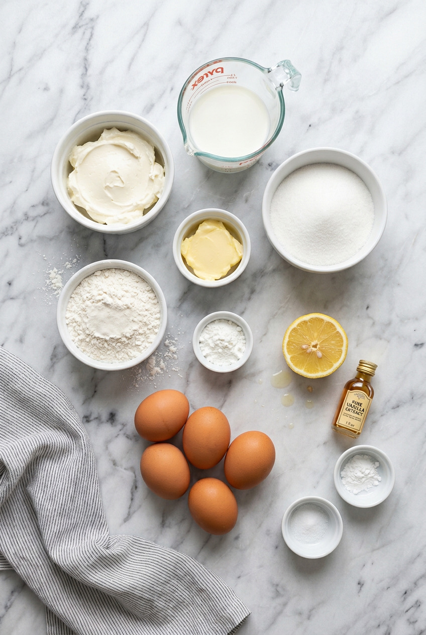 japanese cheesecake ingredients