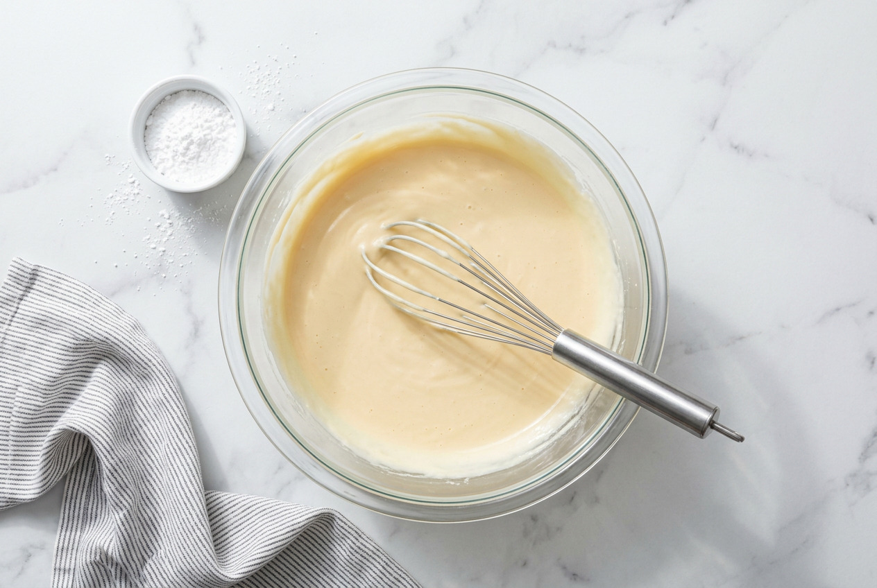 japanese cheesecake step 1