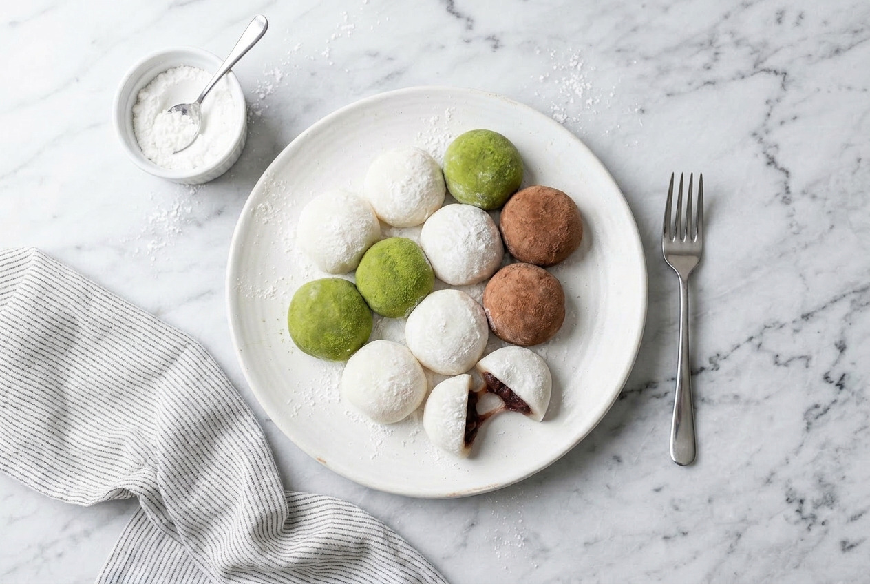 sweet mochi recipe step 1