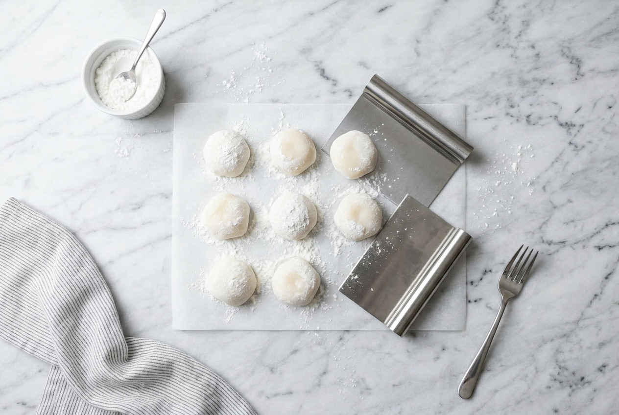 sweet mochi recipe step 3