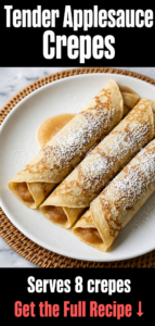 applesauce crepes