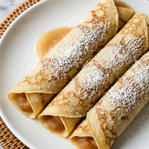 applesauce crepes
