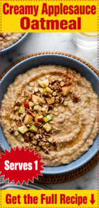 applesauce oatmeal