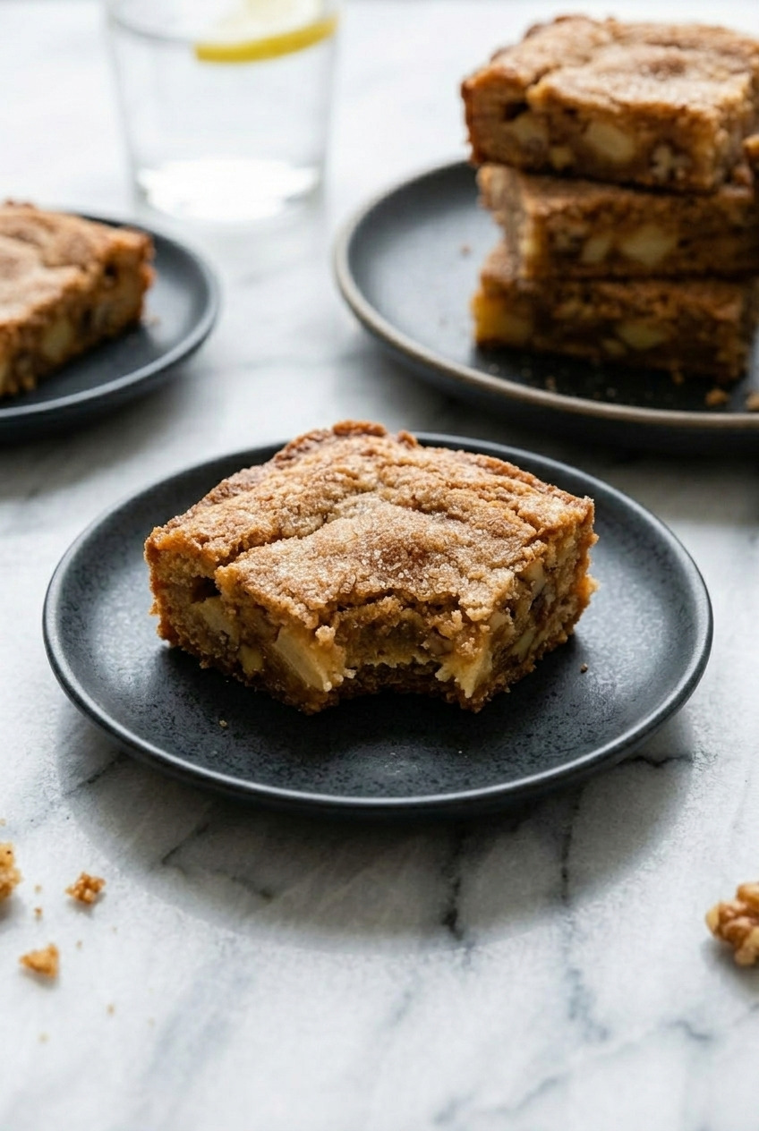 applesauce blondies dinner scene