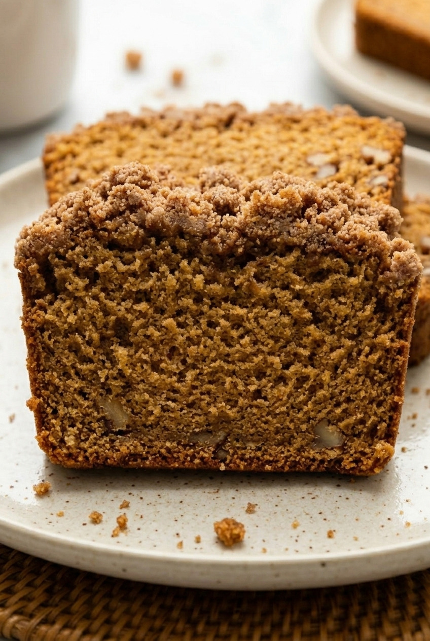 applesauce bread cross section