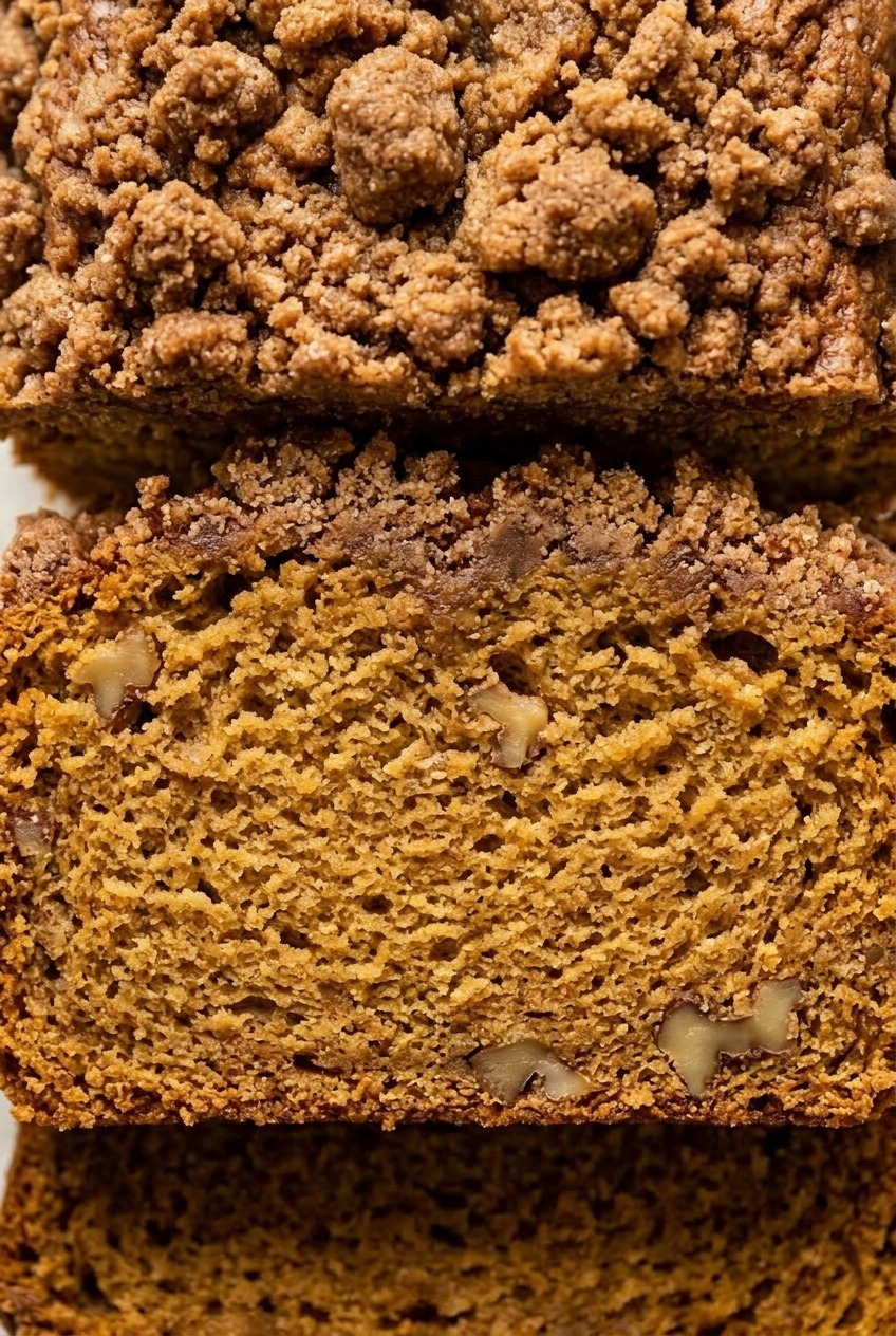 applesauce bread close up