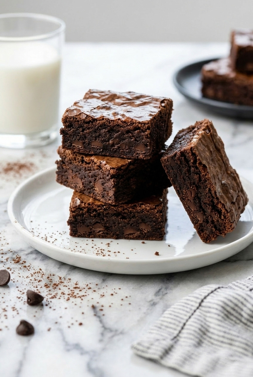 applesauce brownies cross section