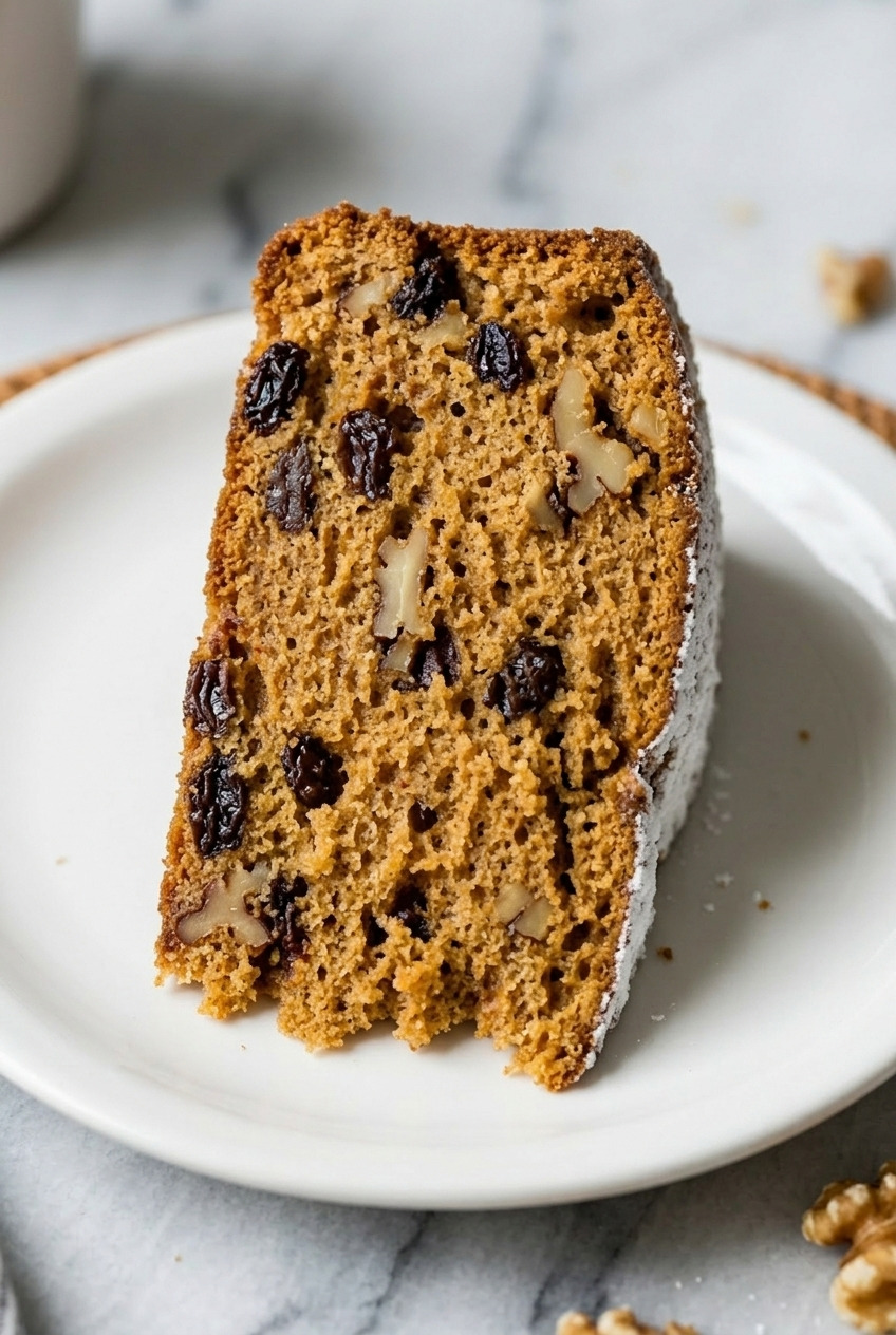 applesauce cake cross section