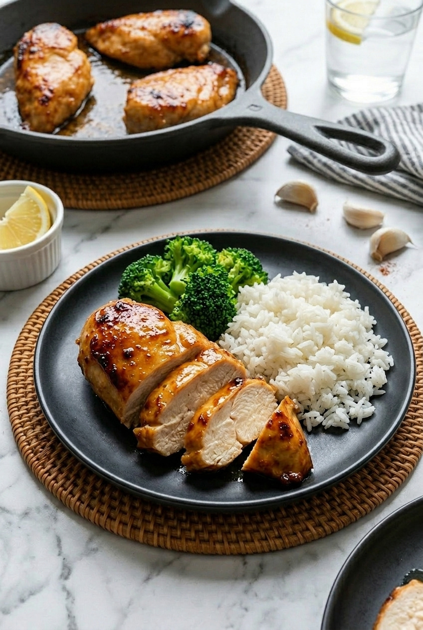 applesauce chicken marinade complete meal