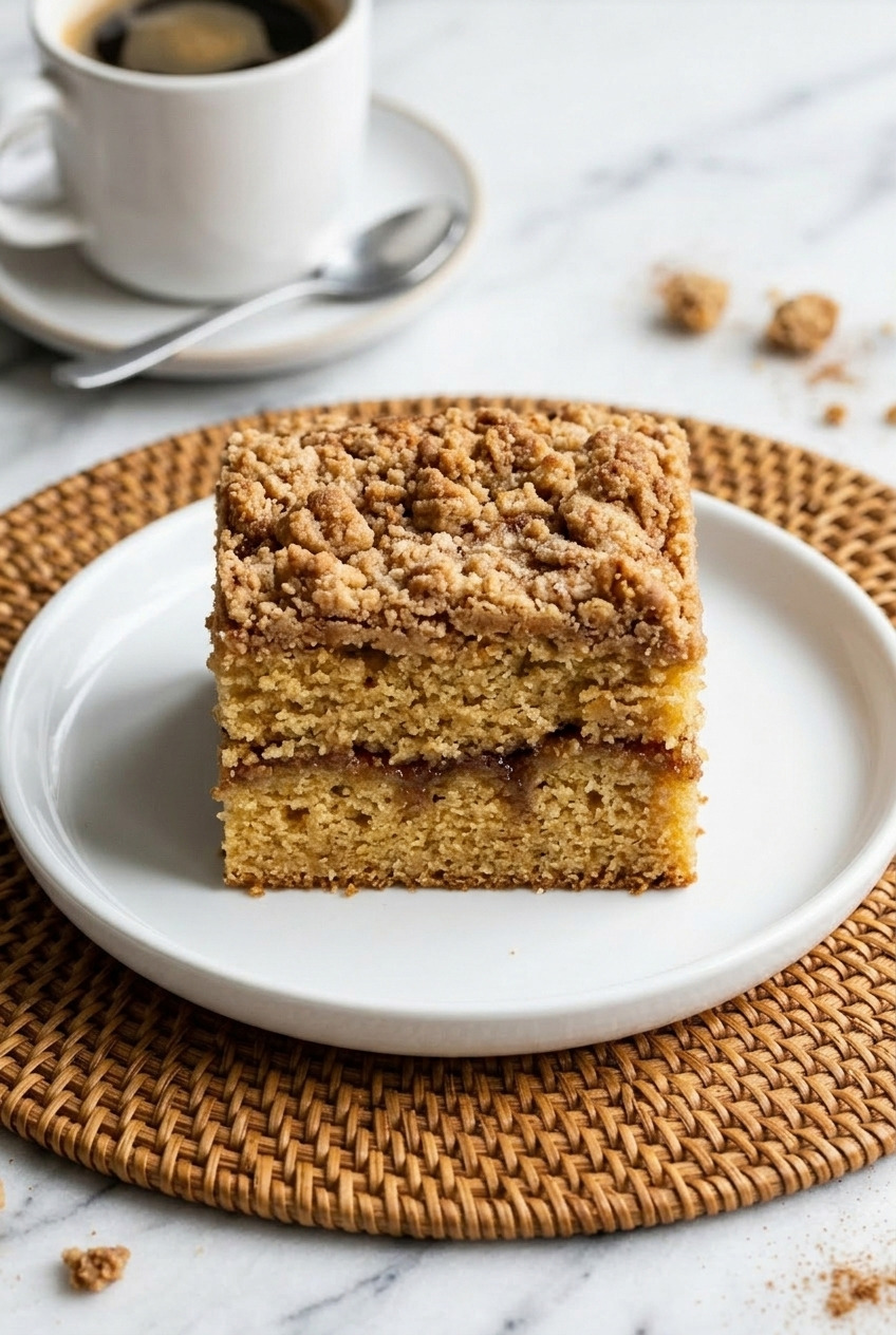 applesauce coffee cake cross section