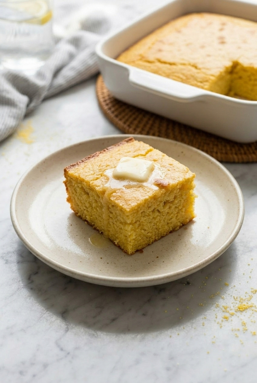 applesauce cornbread dinner scene