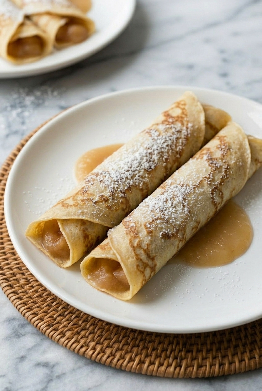 applesauce crepes dinner scene