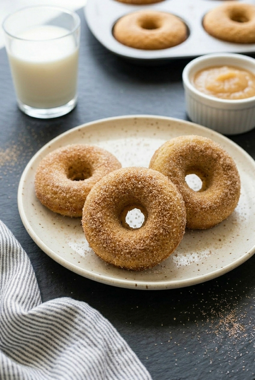 applesauce donuts complete meal
