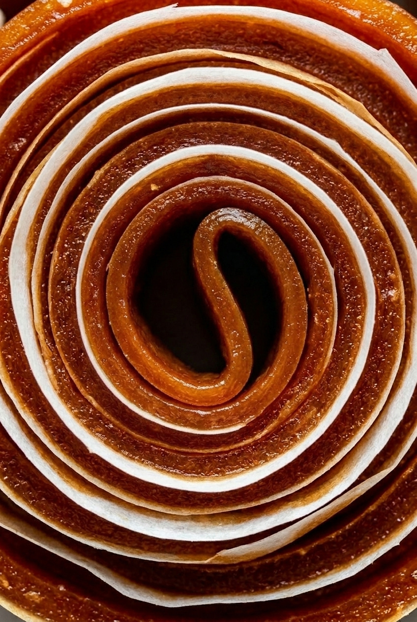 applesauce fruit rollups close up