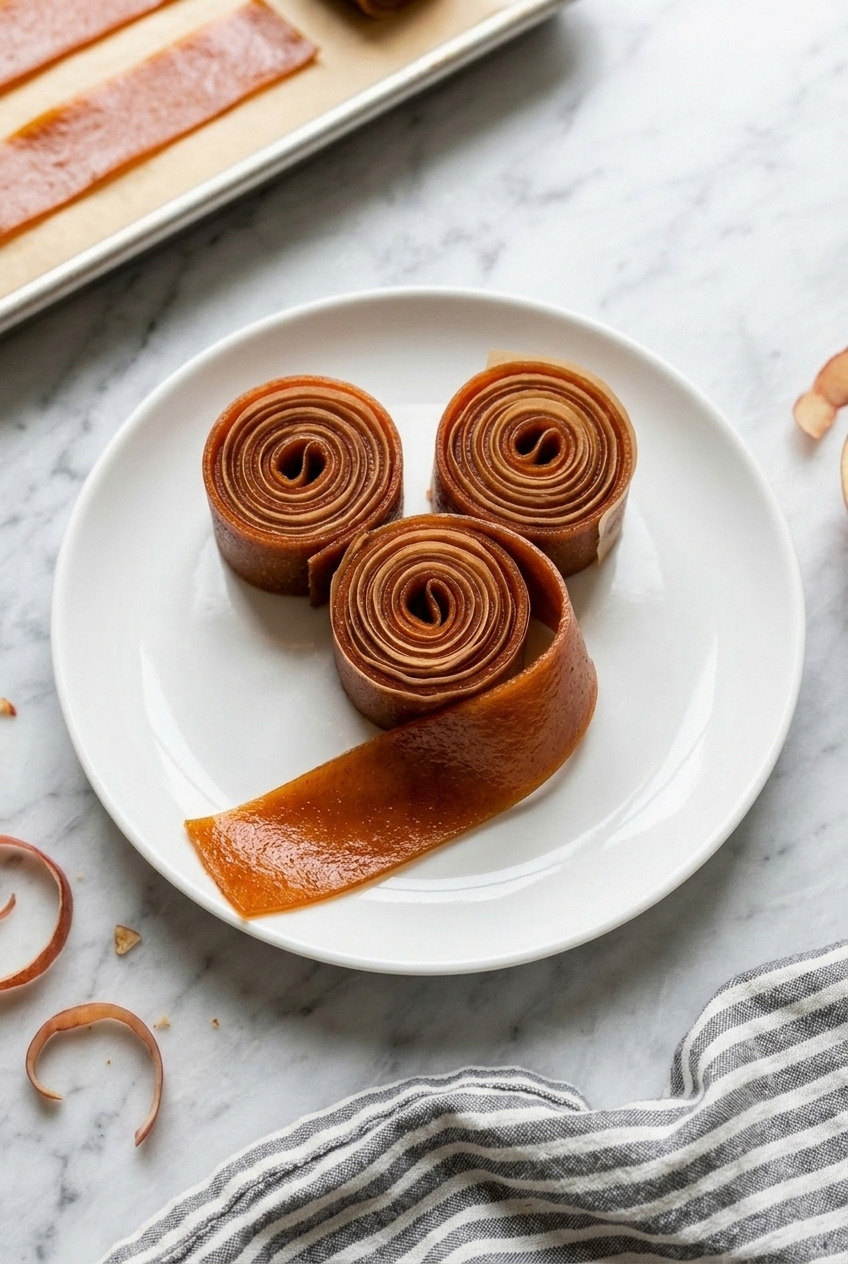 applesauce fruit rollups served