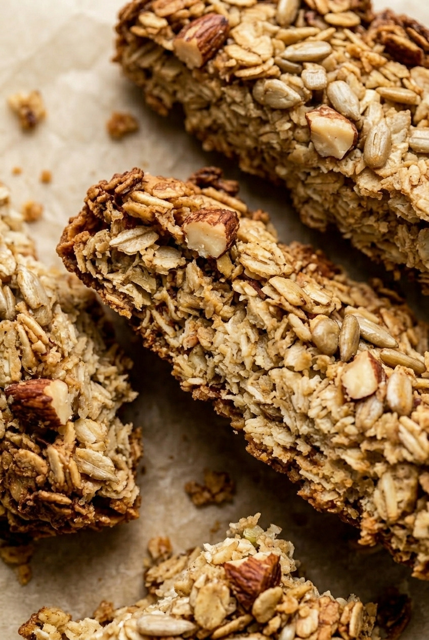 applesauce granola cross section