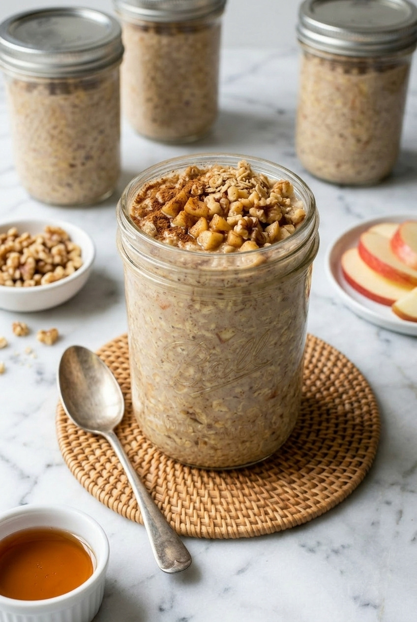 applesauce overnight oats complete meal