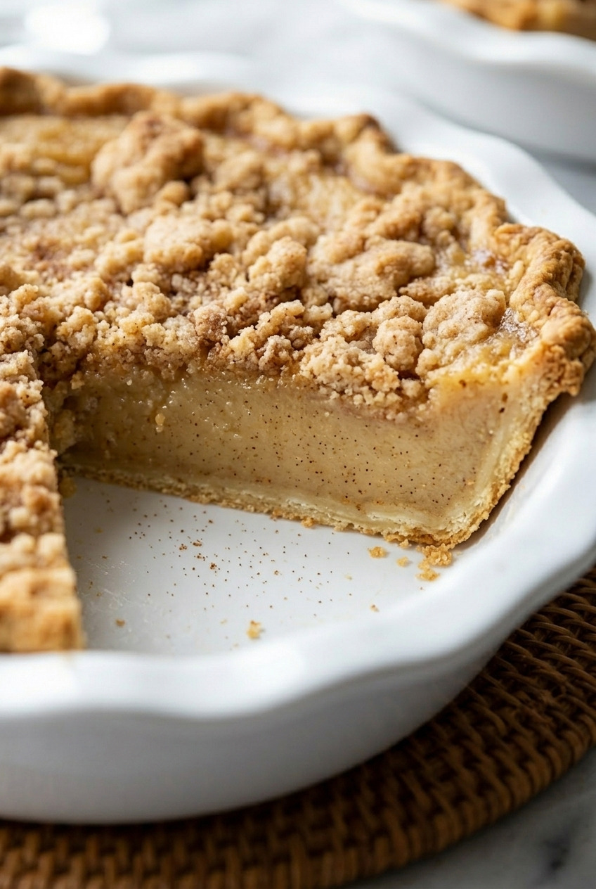 applesauce pie dinner scene