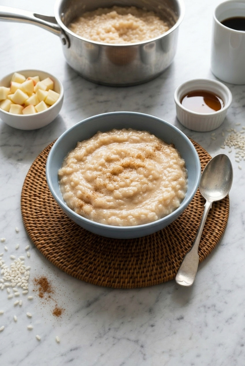 applesauce rice pudding complete meal