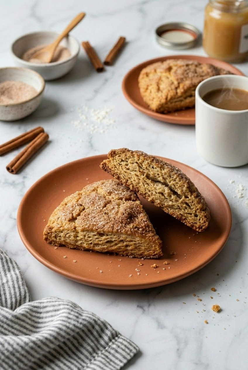applesauce scones cross section