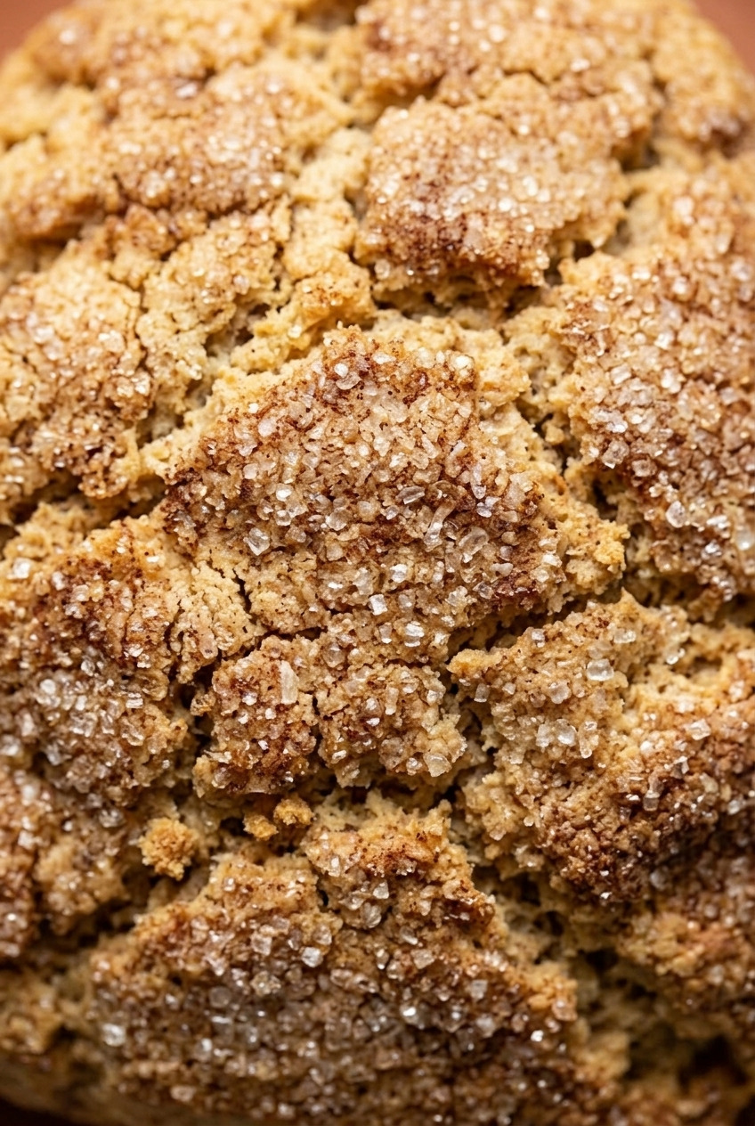 applesauce scones close up