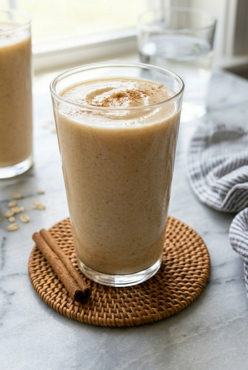 applesauce smoothie served