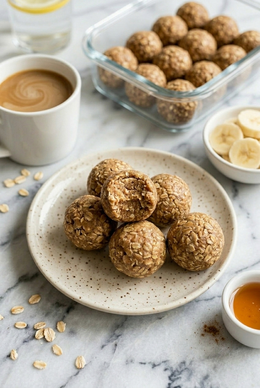 nobake applesauce energy balls complete meal