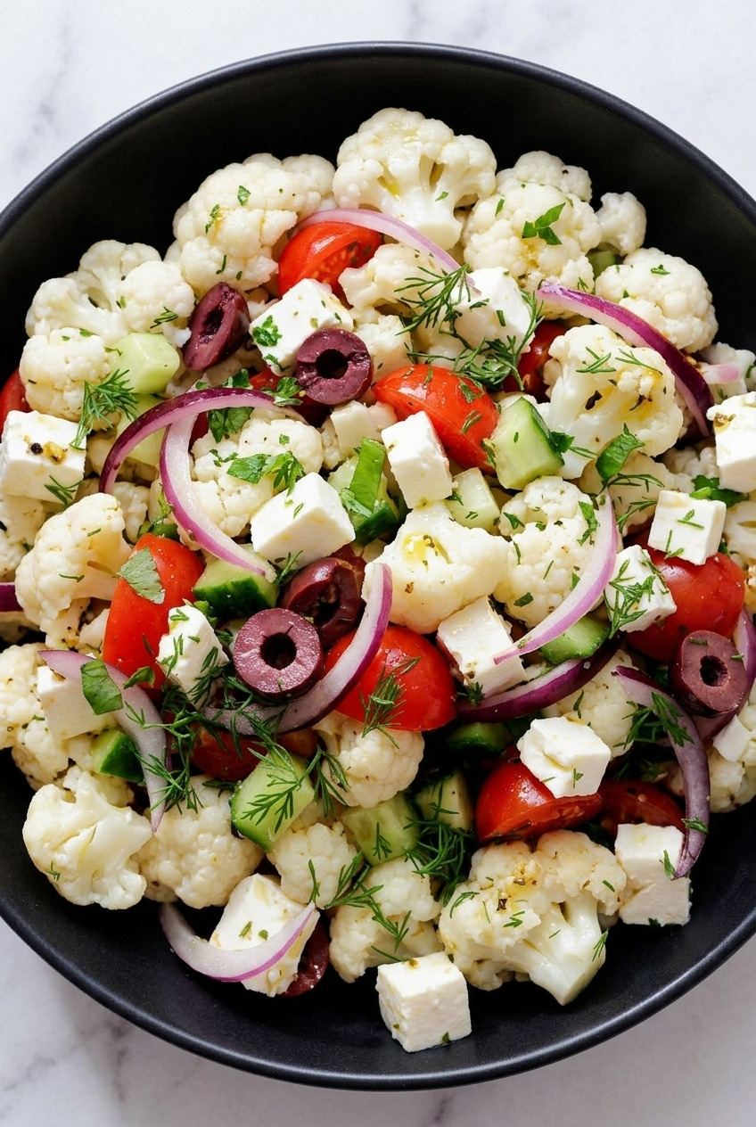 greek cauliflower salad