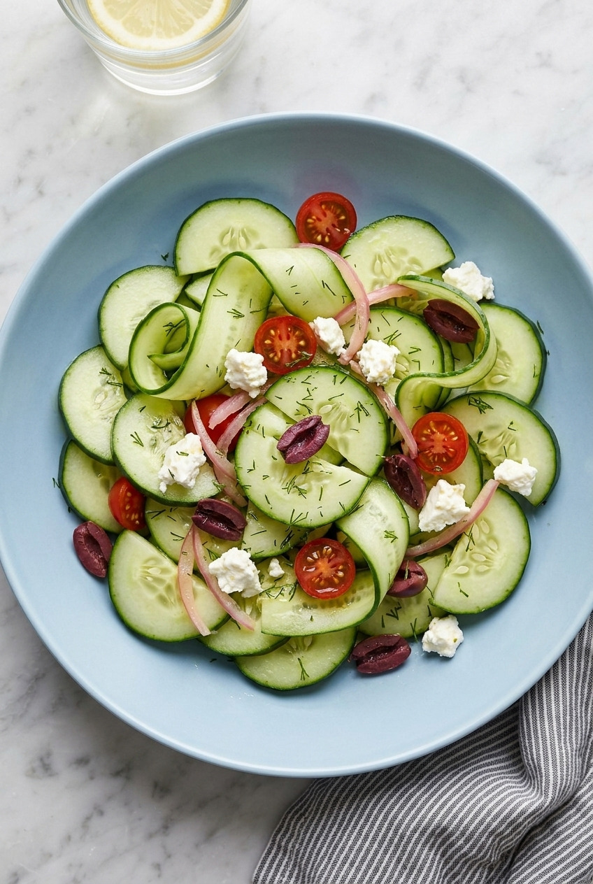 greek cucumber salad