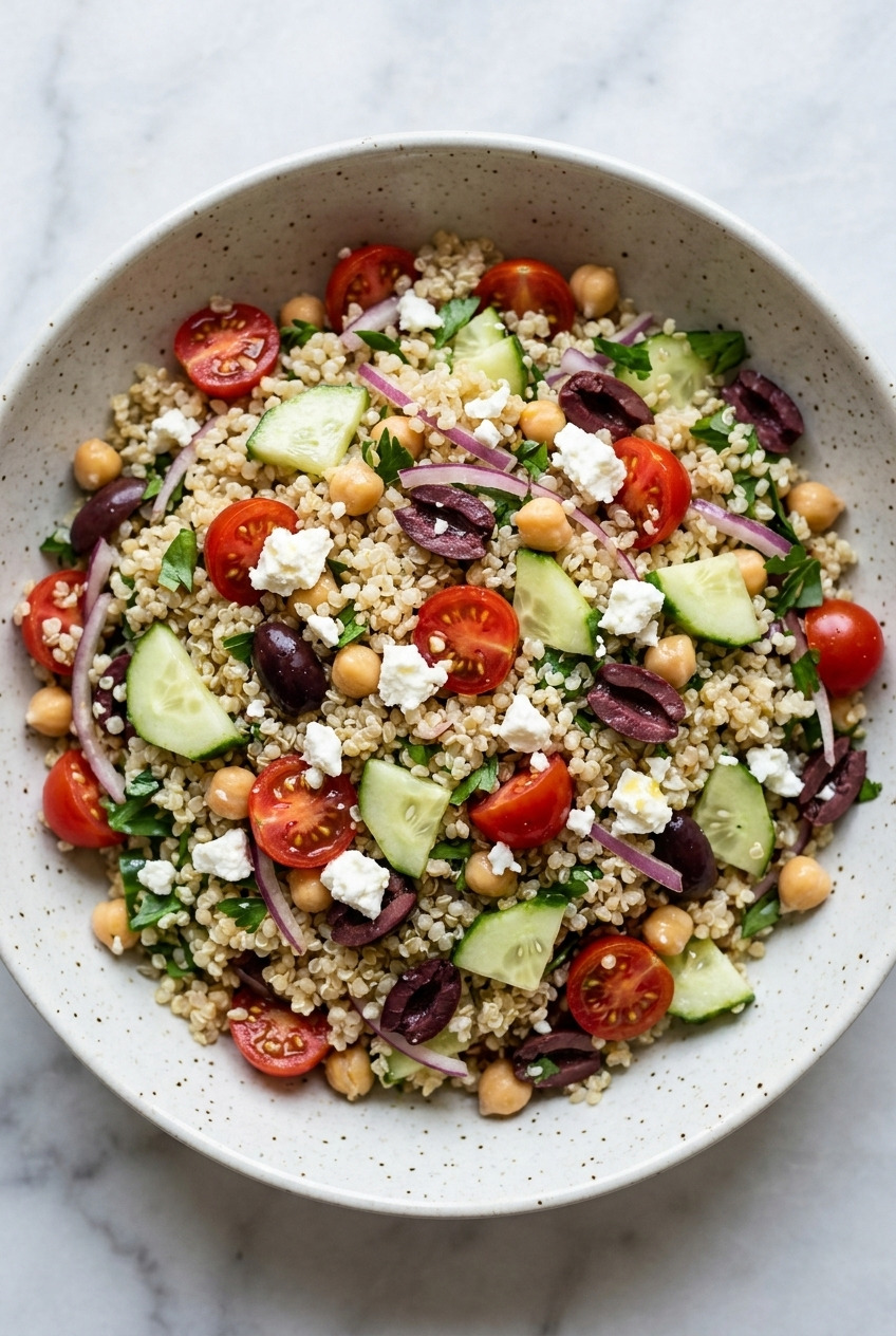 greek quinoa salad