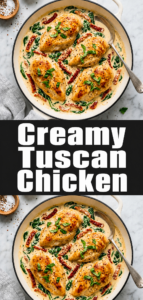 creamy tuscan chicken