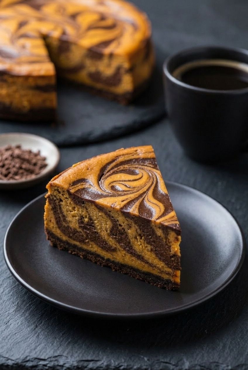 chocolate pumpkin cheesecake complete meal
