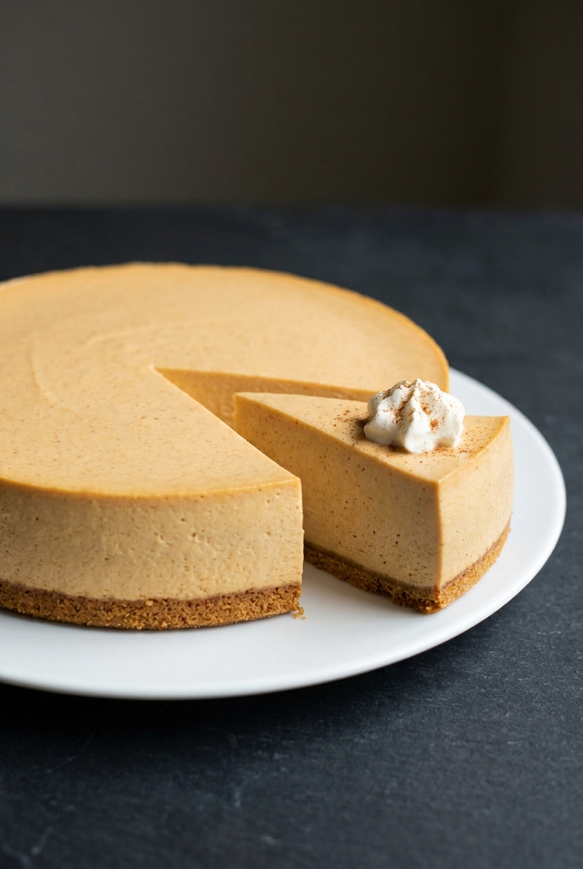 nobake pumpkin cheesecake
