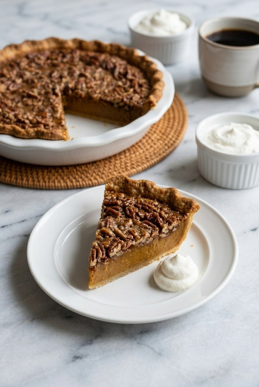 pecan praline pumpkin pie complete meal