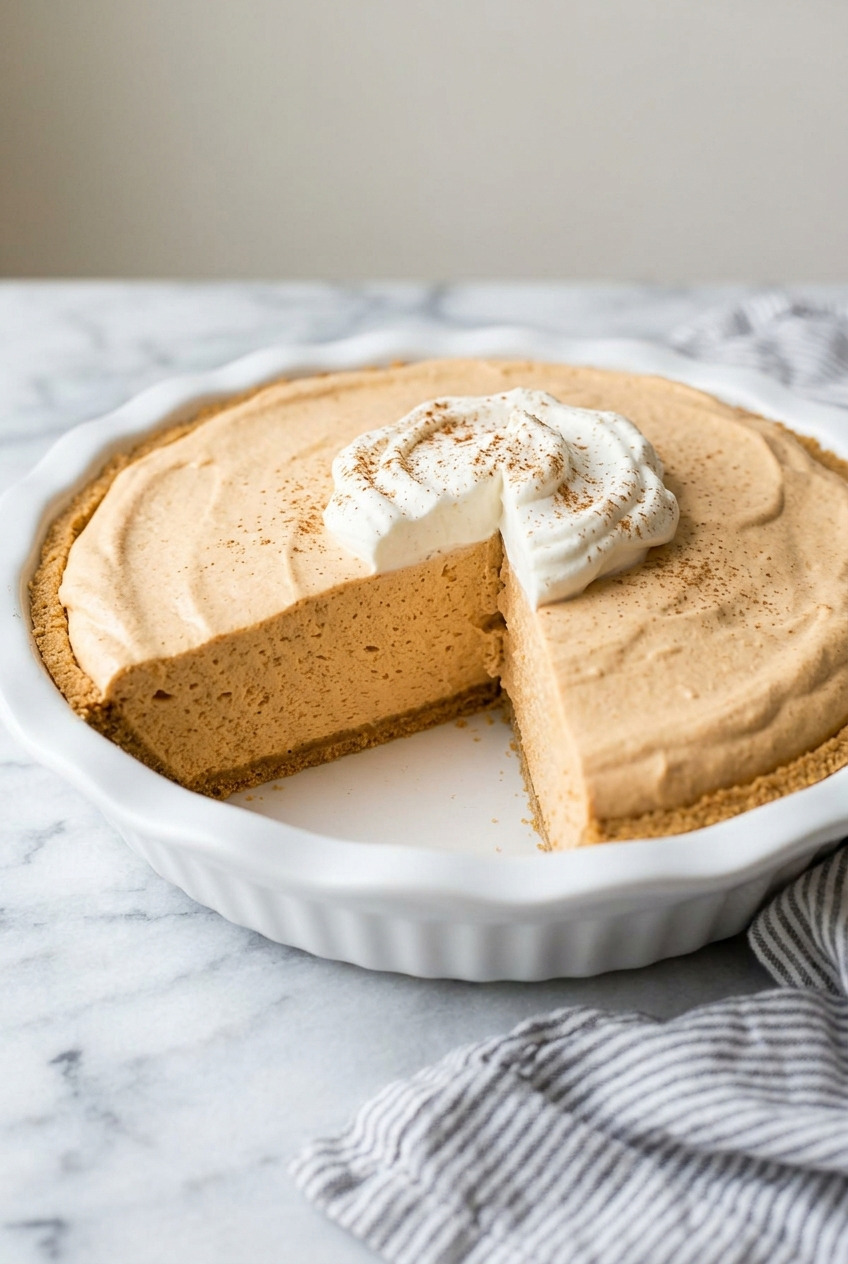 pumpkin chiffon pie