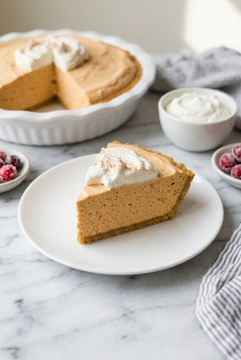 pumpkin chiffon pie complete meal