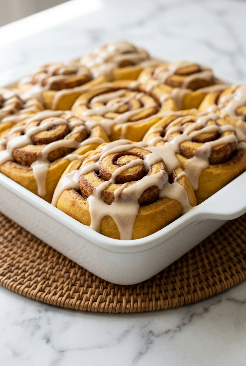pumpkin cinnamon rolls