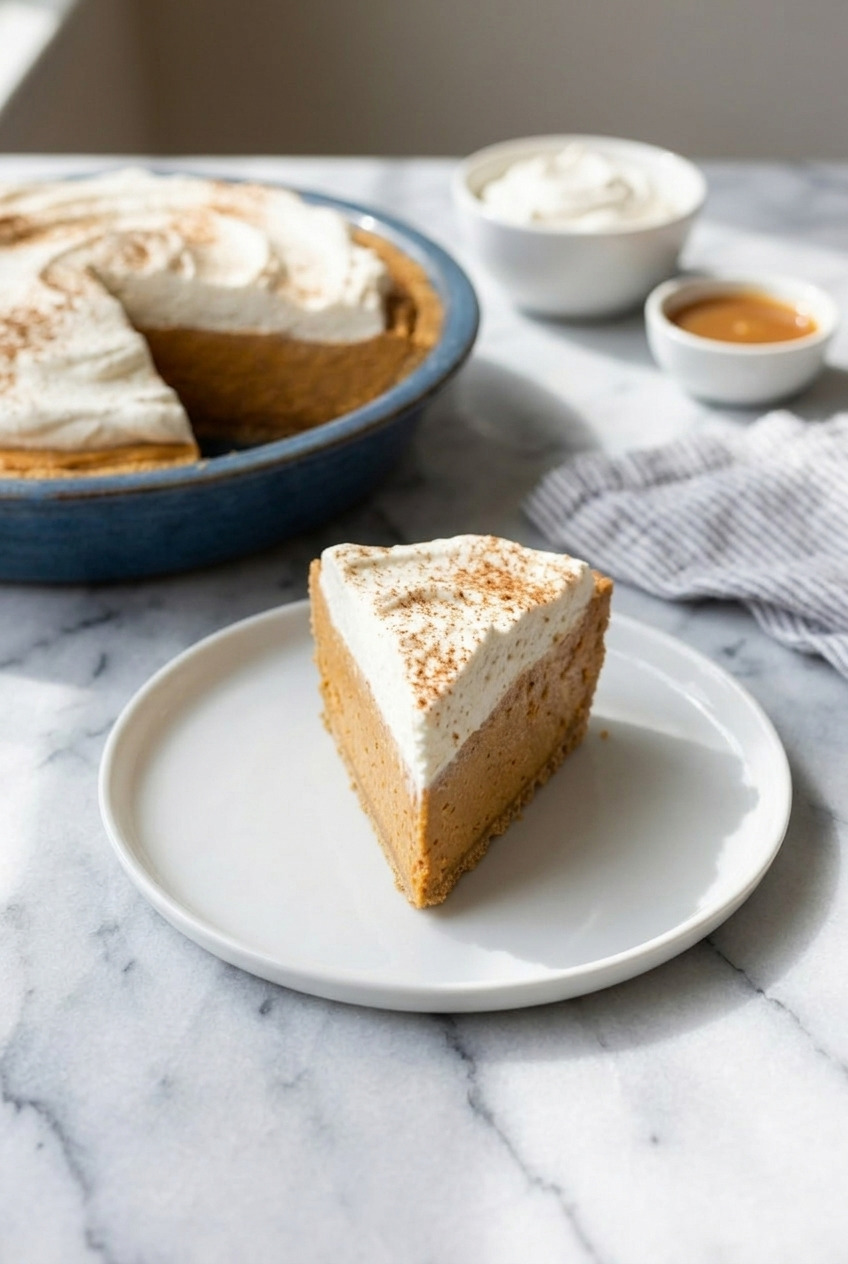 pumpkin cream pie complete meal