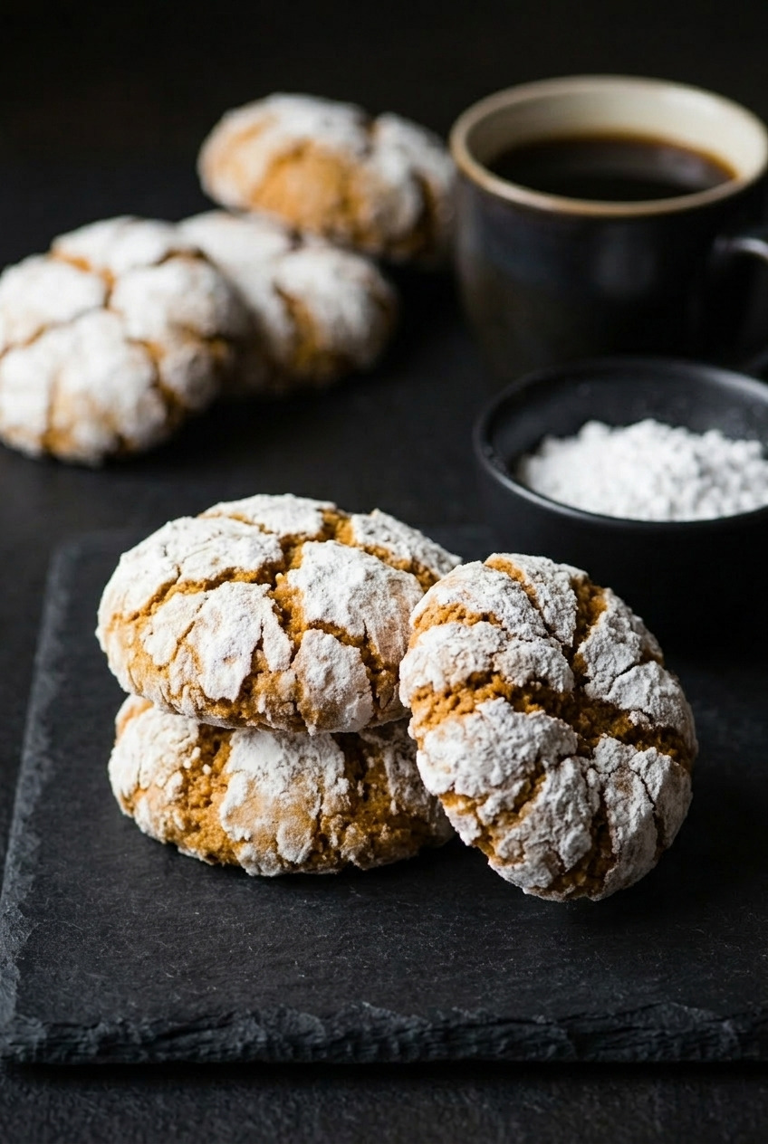 pumpkin crinkle cookies complete meal