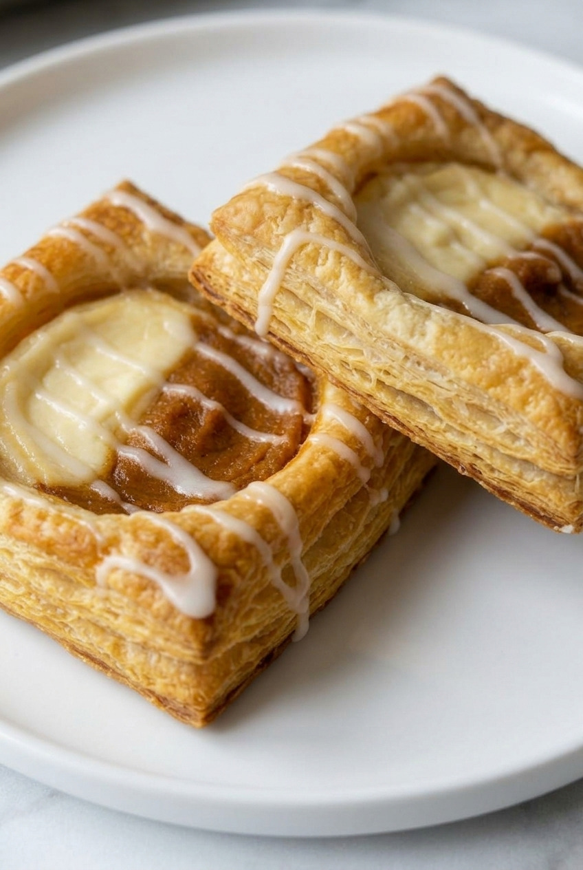 pumpkin danish served