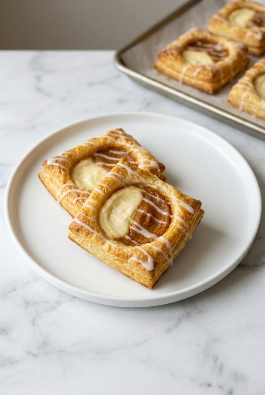 pumpkin danish side view