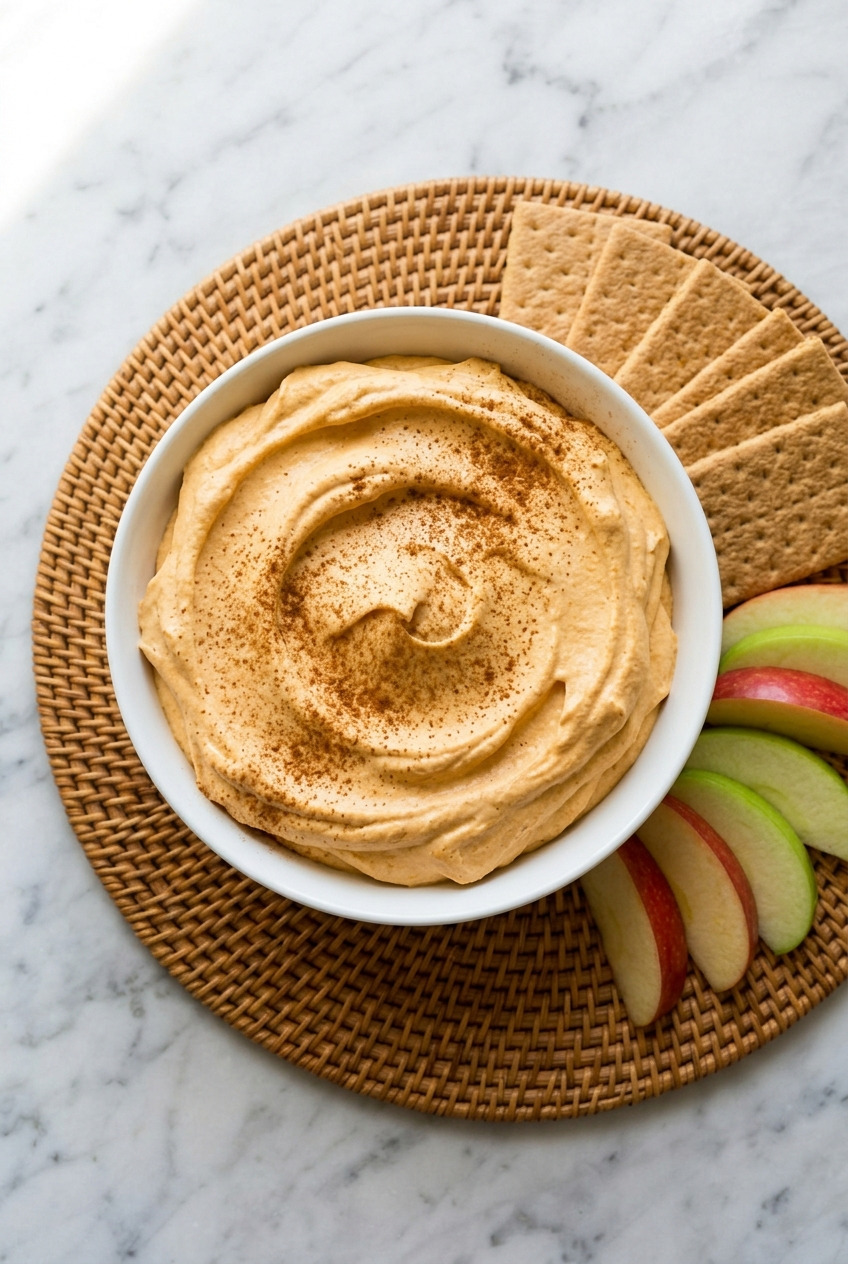 pumpkin fluff dip
