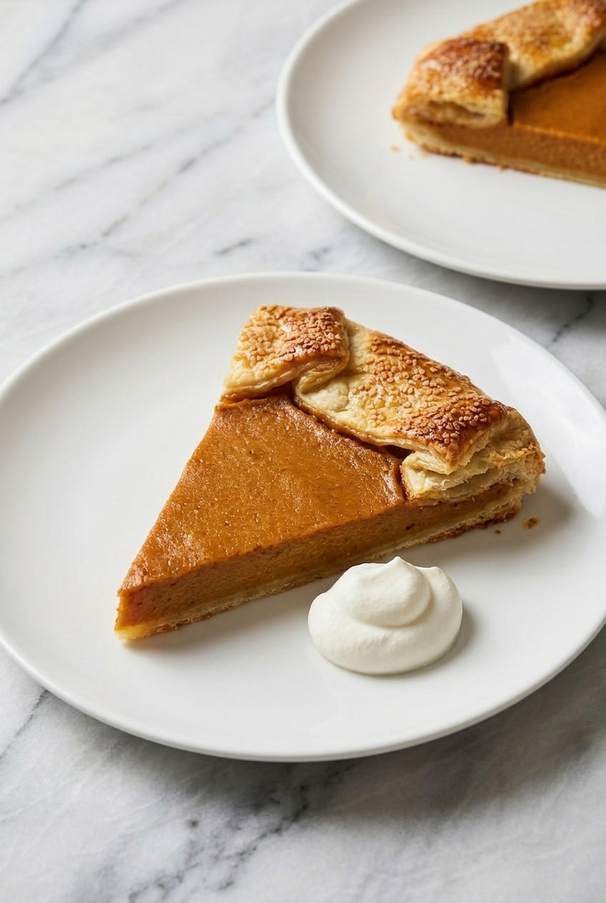 pumpkin galette dinner scene