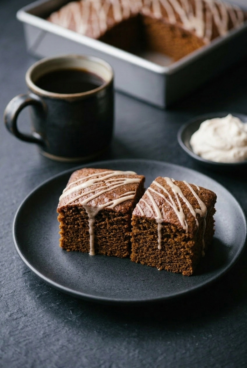 pumpkin gingerbread snacking cake complete meal